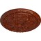 Ekena Millwork Baile Ceiling Medallion (Fits Canopies up to 3 1/4"), Hand-Painted Firebrick, 20"OD x 1 5/8"P CM20BLFIF - alternate 4